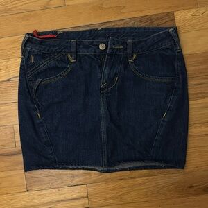 Fornarina mini denim skirt